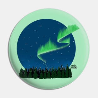 Aurora night Pin