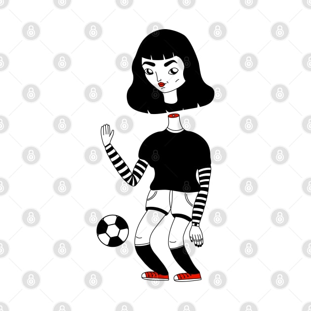 Soccer Girl by nihiliticia