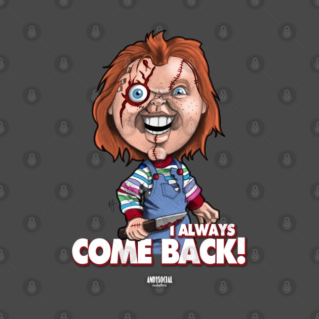 Chucky (Scarred) by AndysocialIndustries