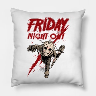 Friday Night Out Pillow