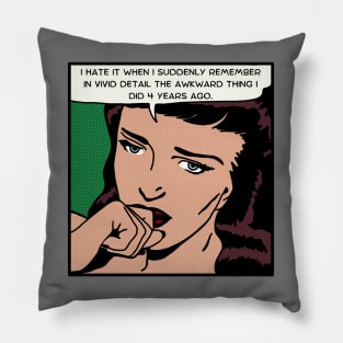 Comic Woman Is Awkward Pillow