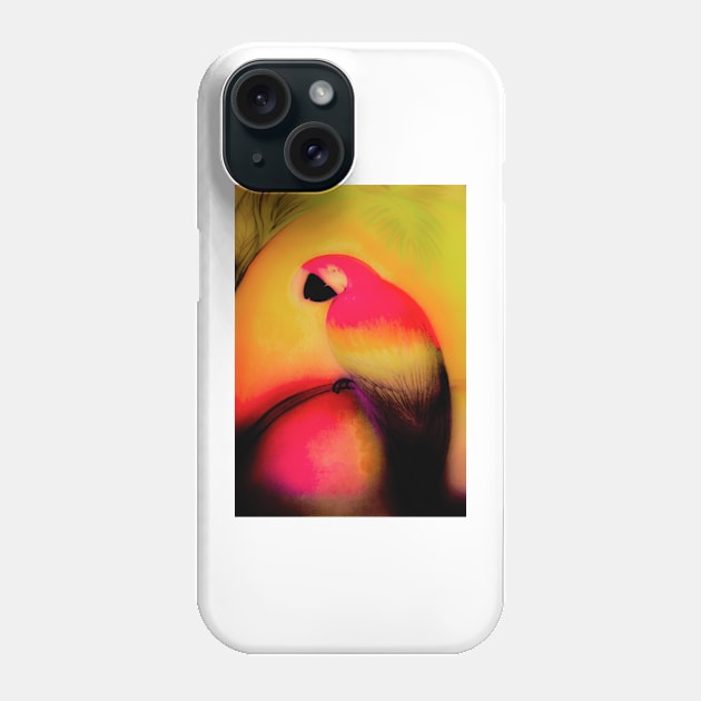 NEON TROPICAL PARROT Phone Case by jacquline8689