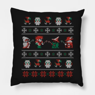 Winter Fantasy Tri-Color Pillow