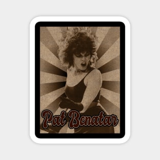 Vintage 80s Pat Benatar Magnet