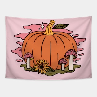 Fall Pumpkin Tapestry