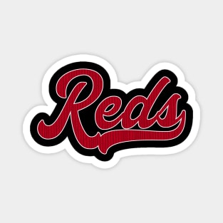 Reds Embroided Magnet