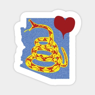 Love Arizona Gadsen Snake Magnet