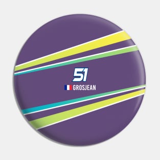 IndyCar 2021 - #51 Grosjean Pin