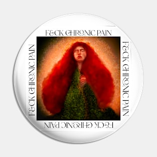 Chronic Pain Art Pin