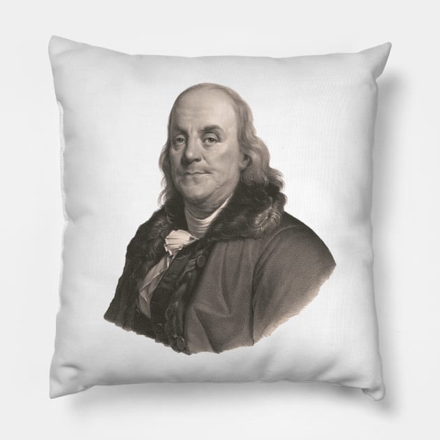 Ben Franklin Pillow by Scottish Arms Dealer