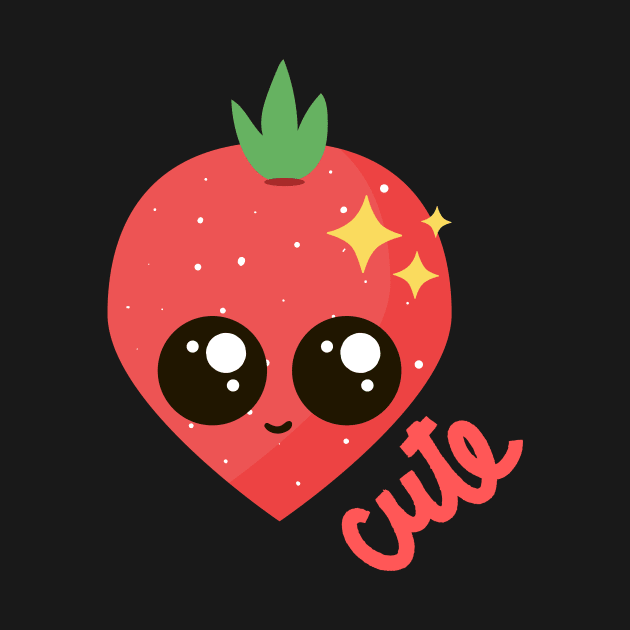 Cute Strawberry by nathalieaynie