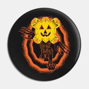 Halloween Pumpkin Monster Pin