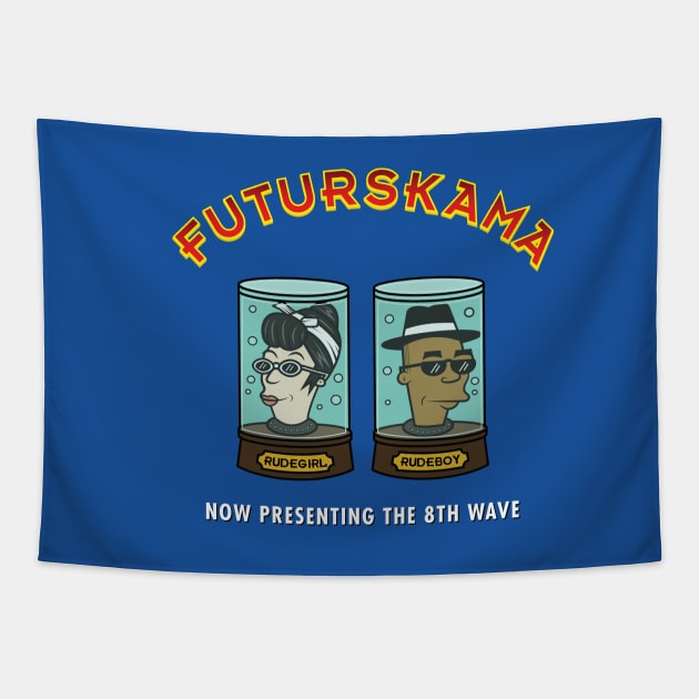 The Future of Ska Tapestry by bryankremkau