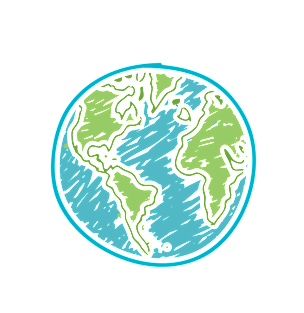 Earth Is Round Magnet