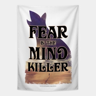 Fear Is The Mind Killer Sand Dunes Vintage Tapestry