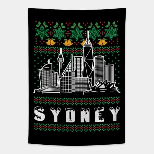 Sydney Australia Ugly Christmas Tapestry