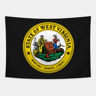 West Virginia Coat of Arms Tapestry