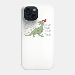 Jurassic Deck the Halls Phone Case