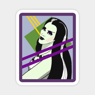 Lily Munster as a Nagle girl Magnet