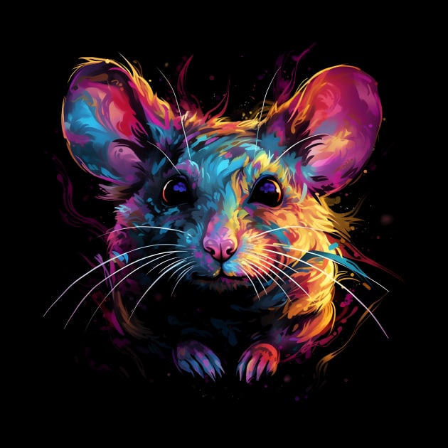 Neon Rodent #7 by Everythingiscute