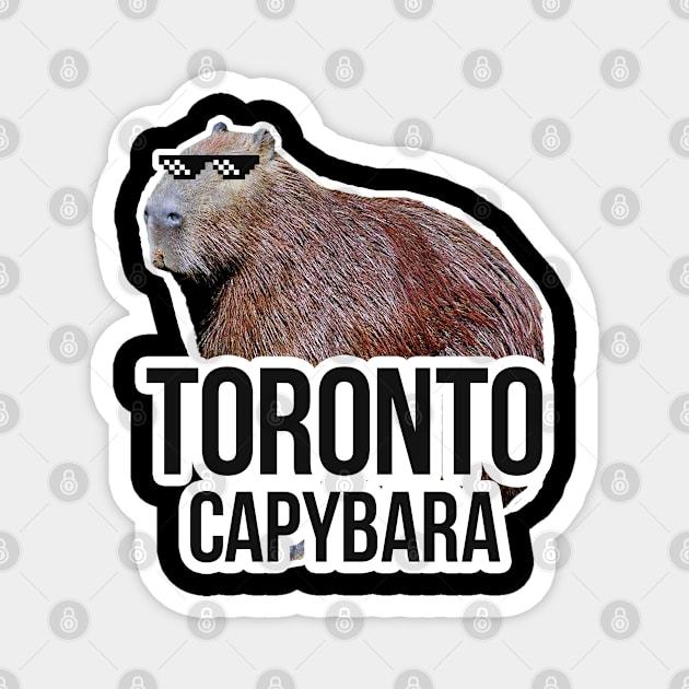 Toronto capybara meme Magnet by NeedsFulfilled