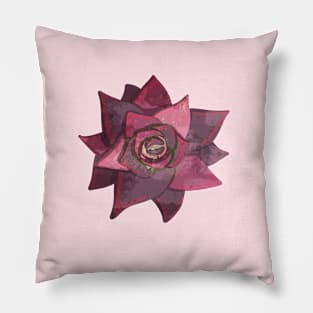 Cute Succulent Art Pillow