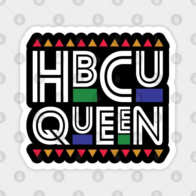HBCU Queen Magnet by UrbanLifeApparel