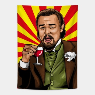 Calvin Candie Meme Tapestry