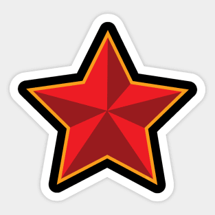 Crvena Zvezda Red Sticker for Sale by VRedBaller