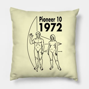 Pioneer 10 - 1972 Pillow