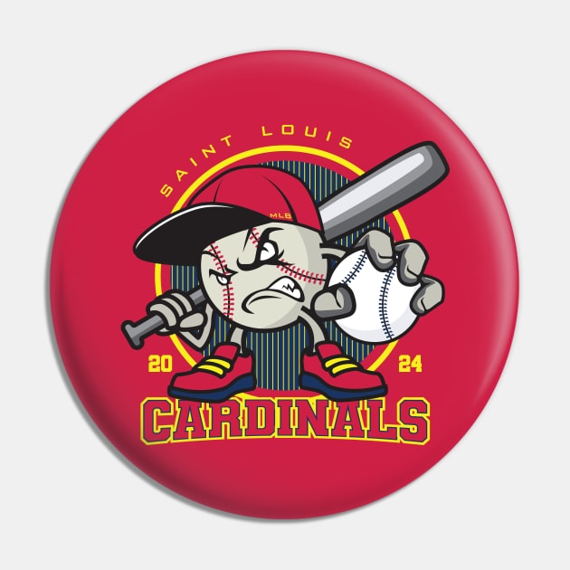 St. Louis Baseball - 2024 Season Pin by Nagorniak