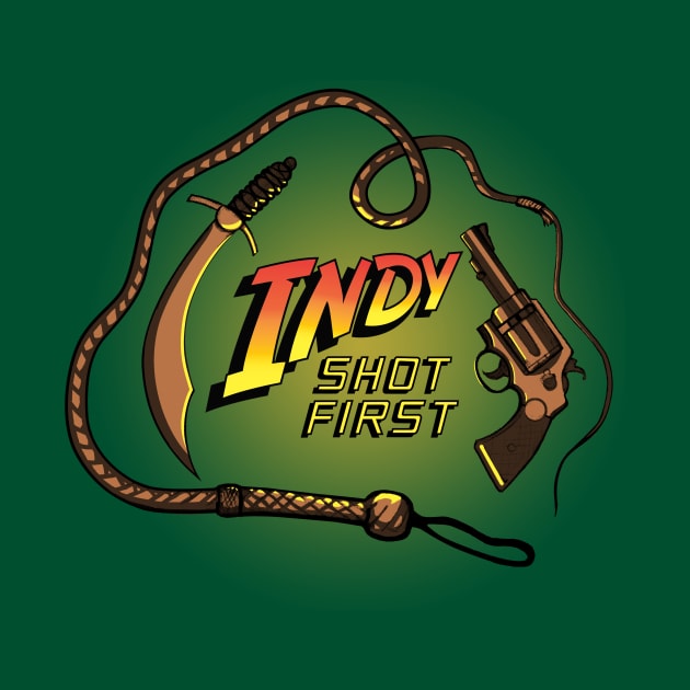 Indy Shot First by castlepop