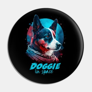 Laika Dog Pin