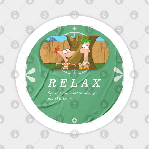 Phineas and Ferb chill out 03 Magnet by Nangers Studio