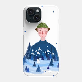 December by night Phone Case
