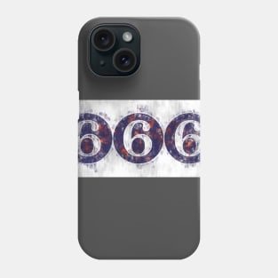 666 - Number of the devil Phone Case