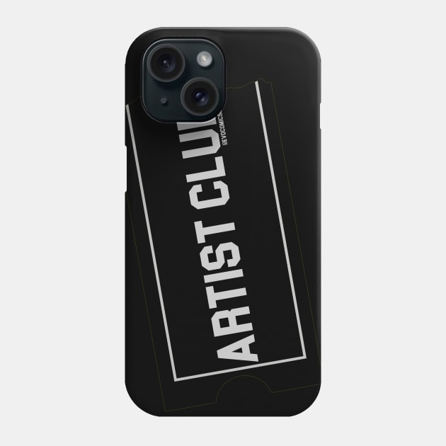 Artist Club Card Phone Case by Artist Club