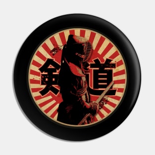 Kendo Kanji Pin