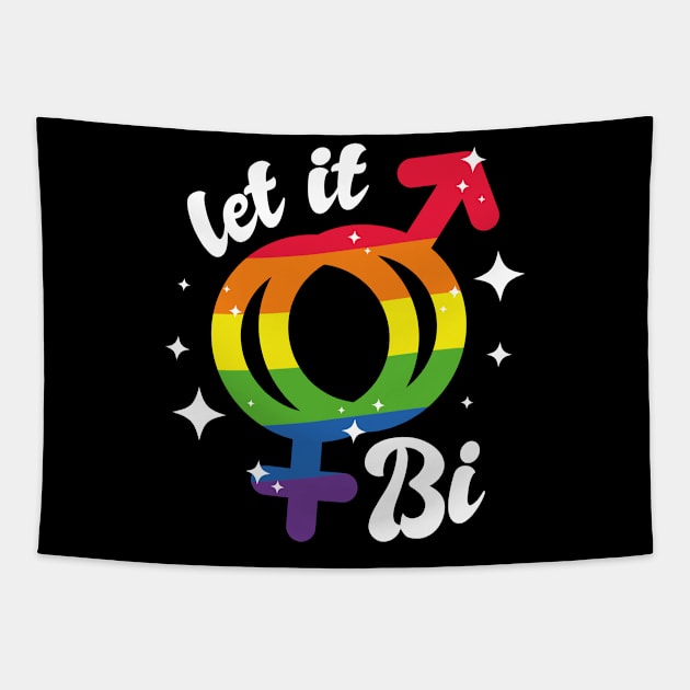 Prideful Bi Colors Tapestry by Life2LiveDesign