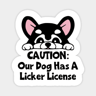 Licker License Magnet