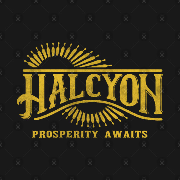 Discover Halycon Logo | The Outer Worlds - The Outer Worlds - T-Shirt