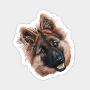 The German Shepherd Dog Magnet