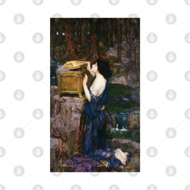 Pandora, John William Waterhouse 1896 by immortalpeaches