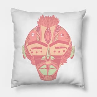 Lpink African Mask 4 Pillow