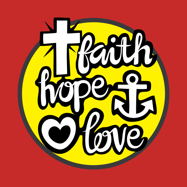 Faith Hope and Love by martinussumbaji