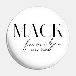 Mack Family EST. 2020, Surname, Mack Pin