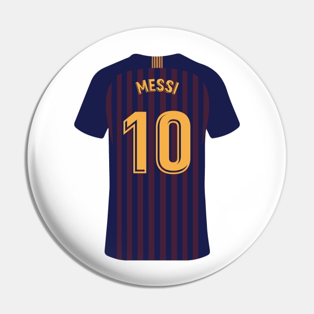 Messi Jersey Pin by slawisa