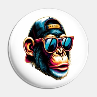 Cool Monkey Pin