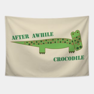 Abigail's Safari Crocodile Lispe Tapestry