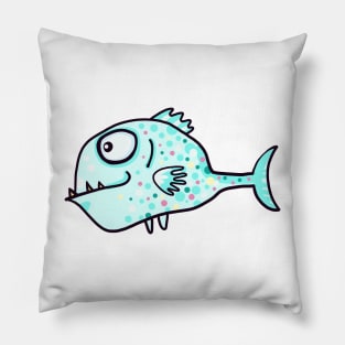 predatory fish Pillow